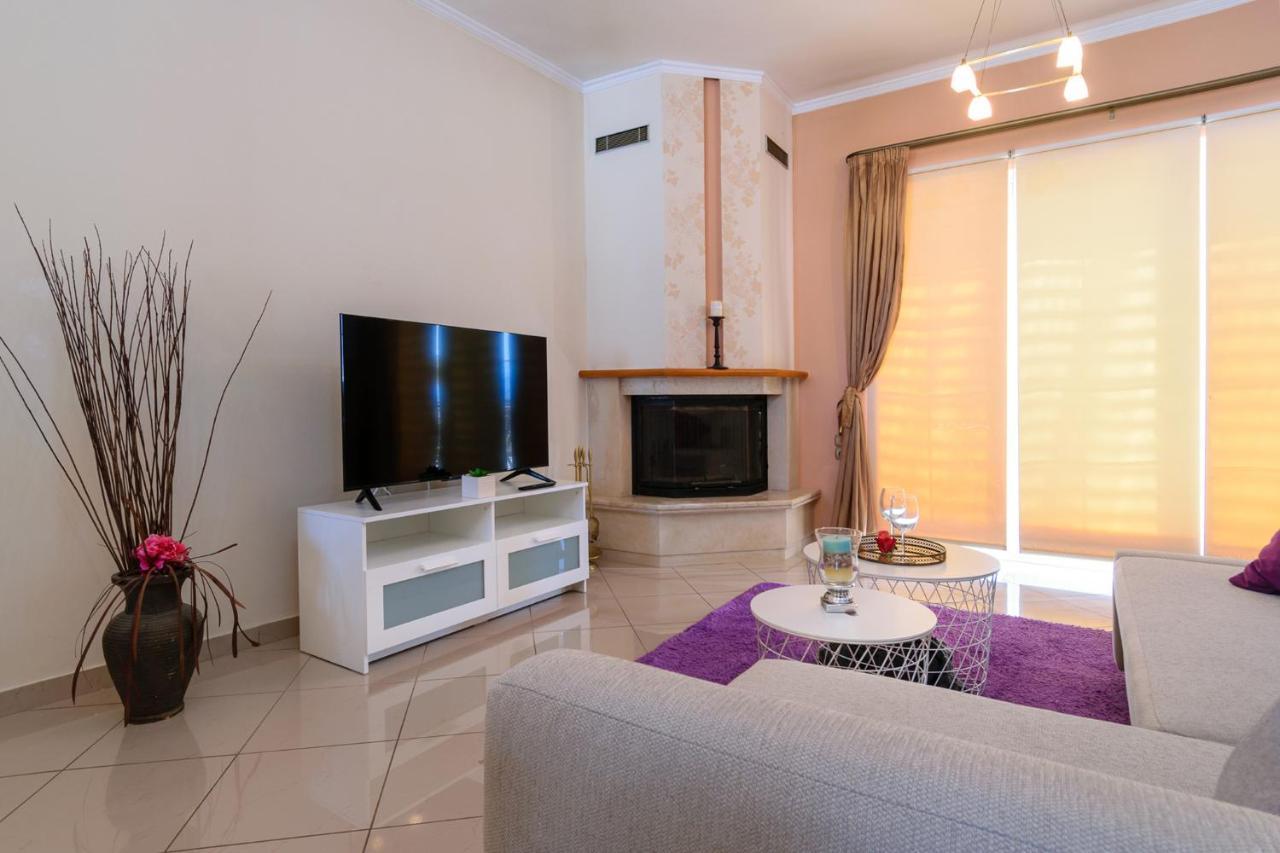 Central Penthouse In Quiet Neighborhood Near Sandy Beach Chania  Exterior foto