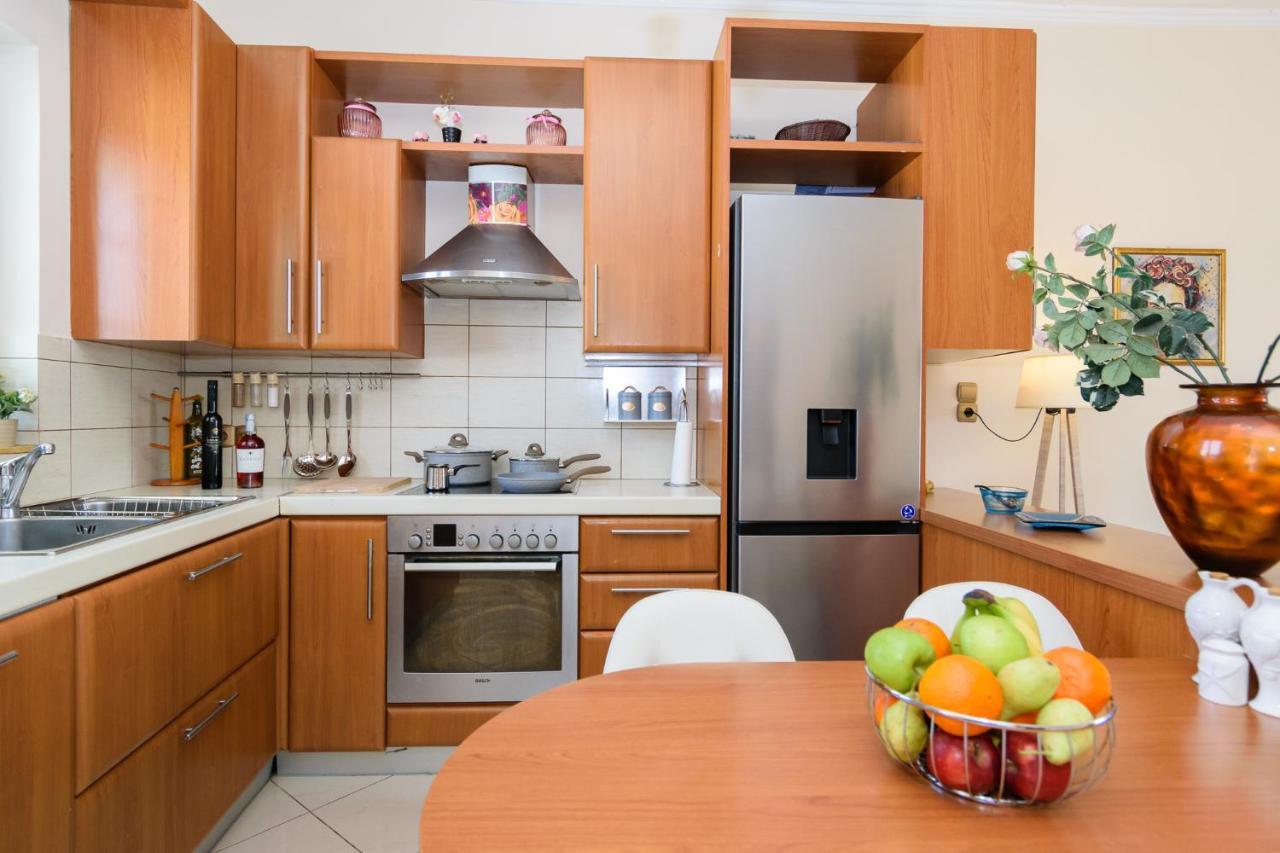Central Penthouse In Quiet Neighborhood Near Sandy Beach Chania  Exterior foto